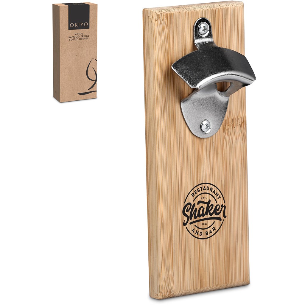 Okiyo Akeru Bamboo Fridge Bottle Opener - Image 10