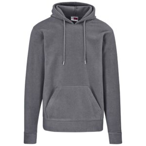 Mens Dawson Polar Fleece Hooded Sweater - Charcoal