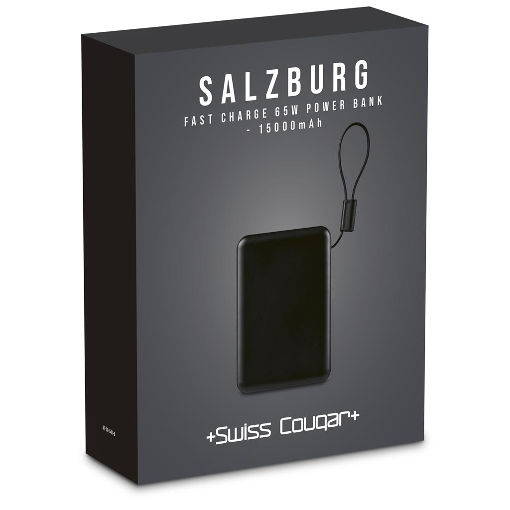 Swiss Cougar Salzburg Fast Charge 65W PD & QC Power Bank - 15 000mAh - Image 12