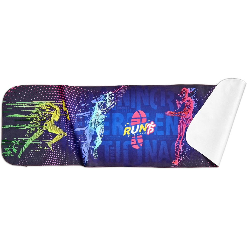 Pre-Printed Sample Hoppla Relay Sports Towel - Single Sided - Image 5