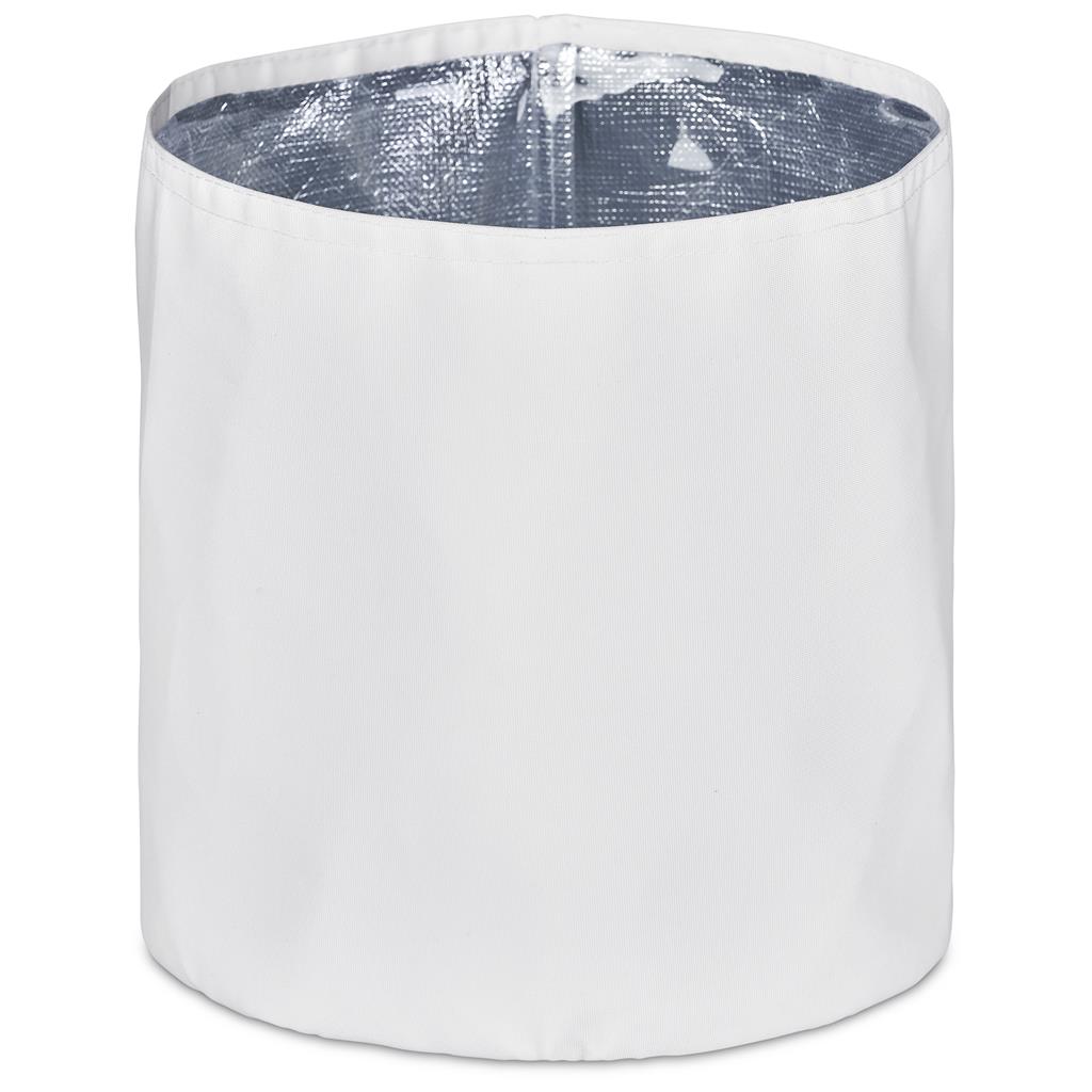 Pre-Production Sample Hoppla Coldford Polyester Collapsible Ice Bucket - Image 5