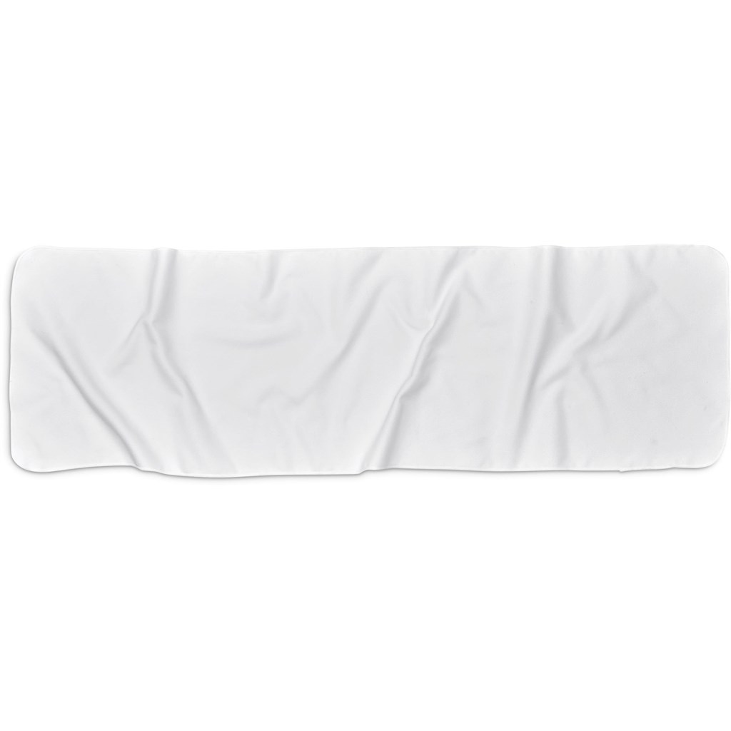 Pre-Production Sample Hoppla Relay Sports Towel - Double-Sided Branding - Image 3