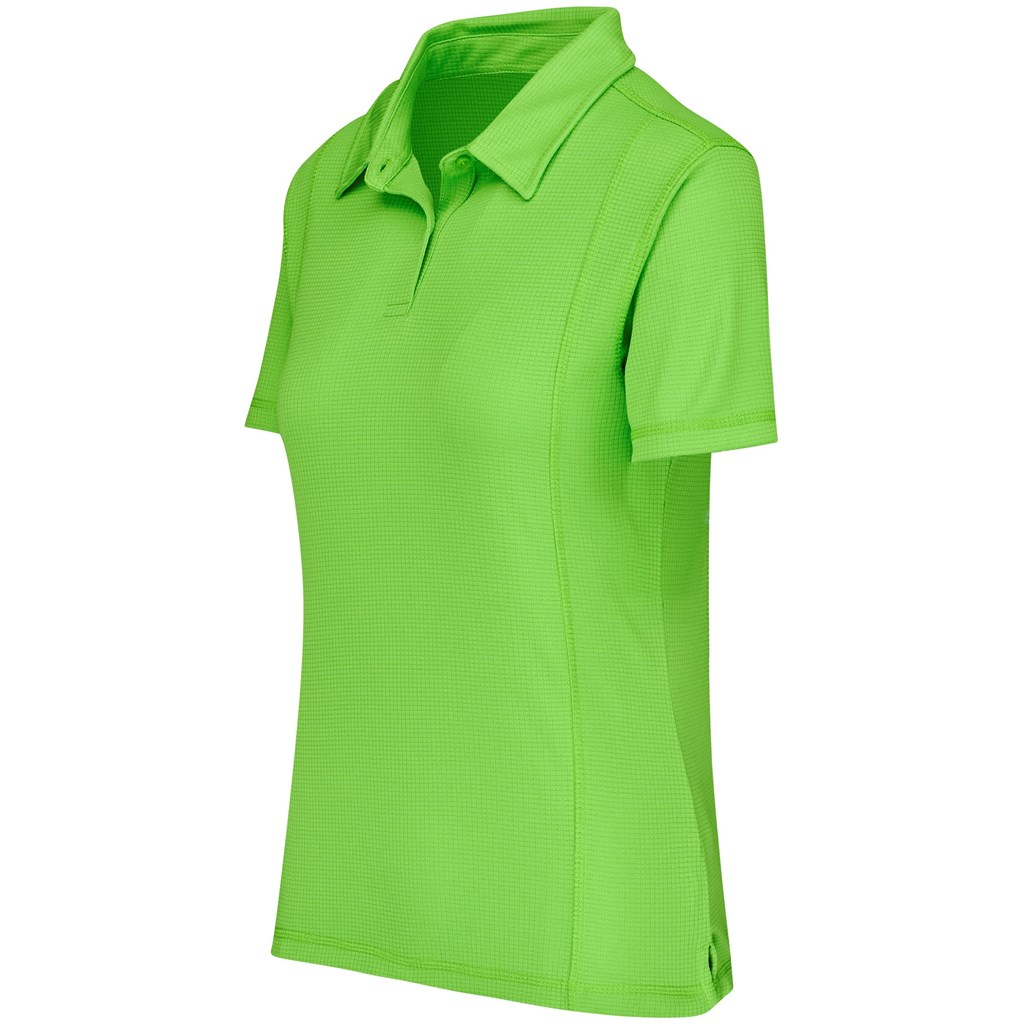 Ladies Hydro Golf Shirt - Lime - Image 2