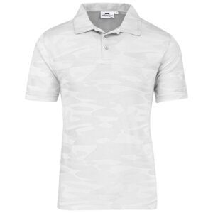 Mens Volition Golf Shirt - White