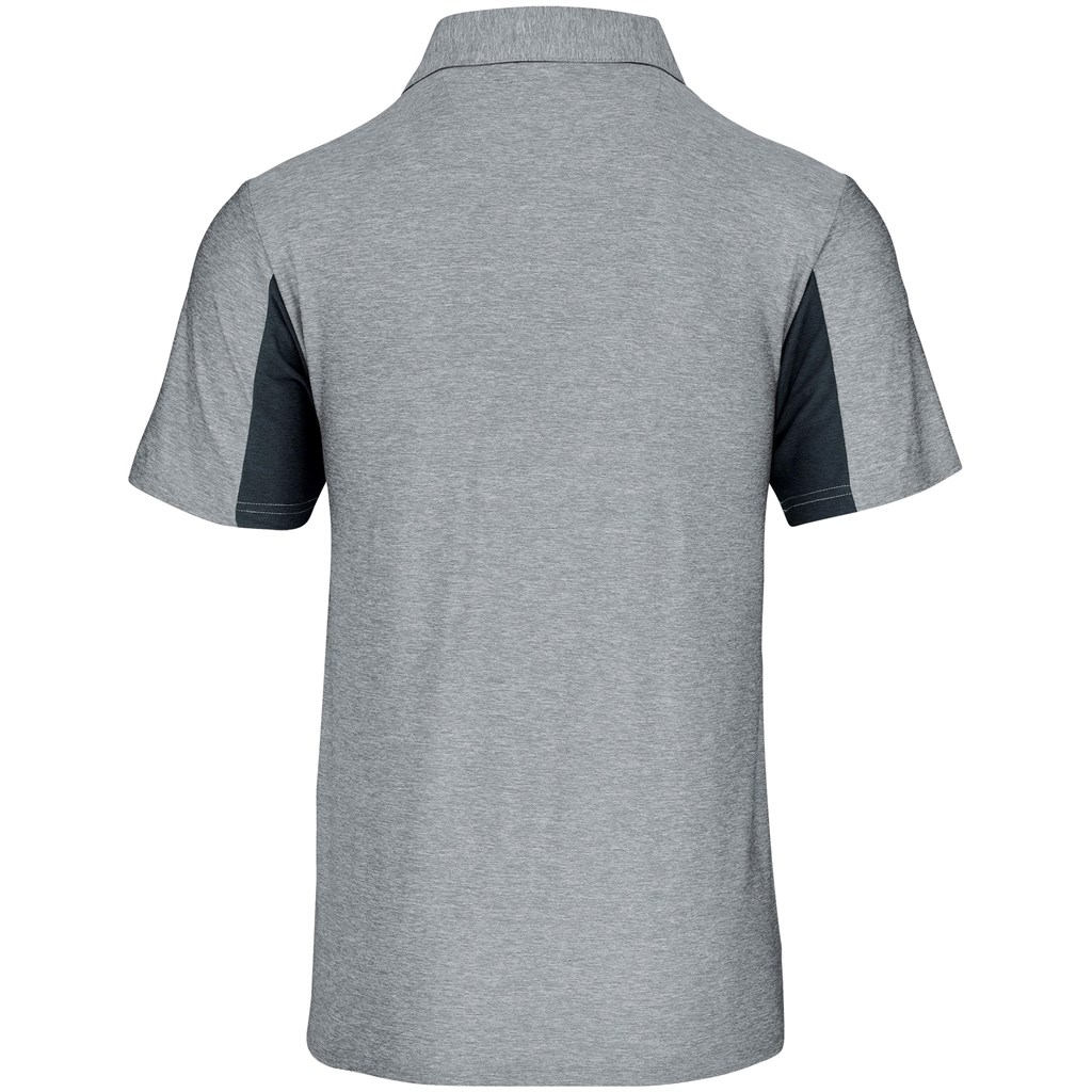 Mens Dorado Golf Shirt - Grey - Image 3