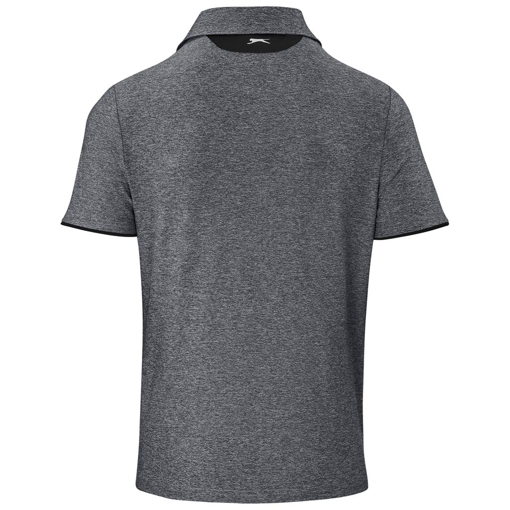 Mens Cypress Golf Shirt - Charcoal - Image 2