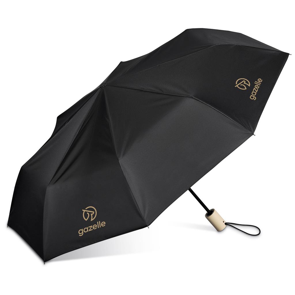Okiyo Ameno Recycled PET Auto-Open Compact Umbrella - Image 8