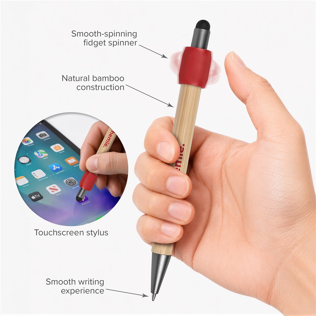 Altitude Zendo Spinner Stylus Ball Pen - Image 4